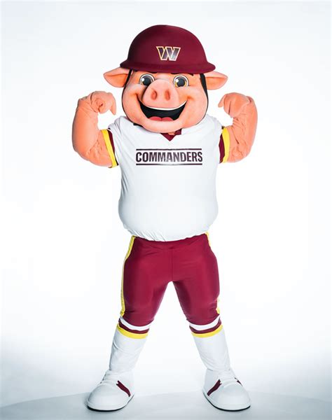 washington commanders mascot